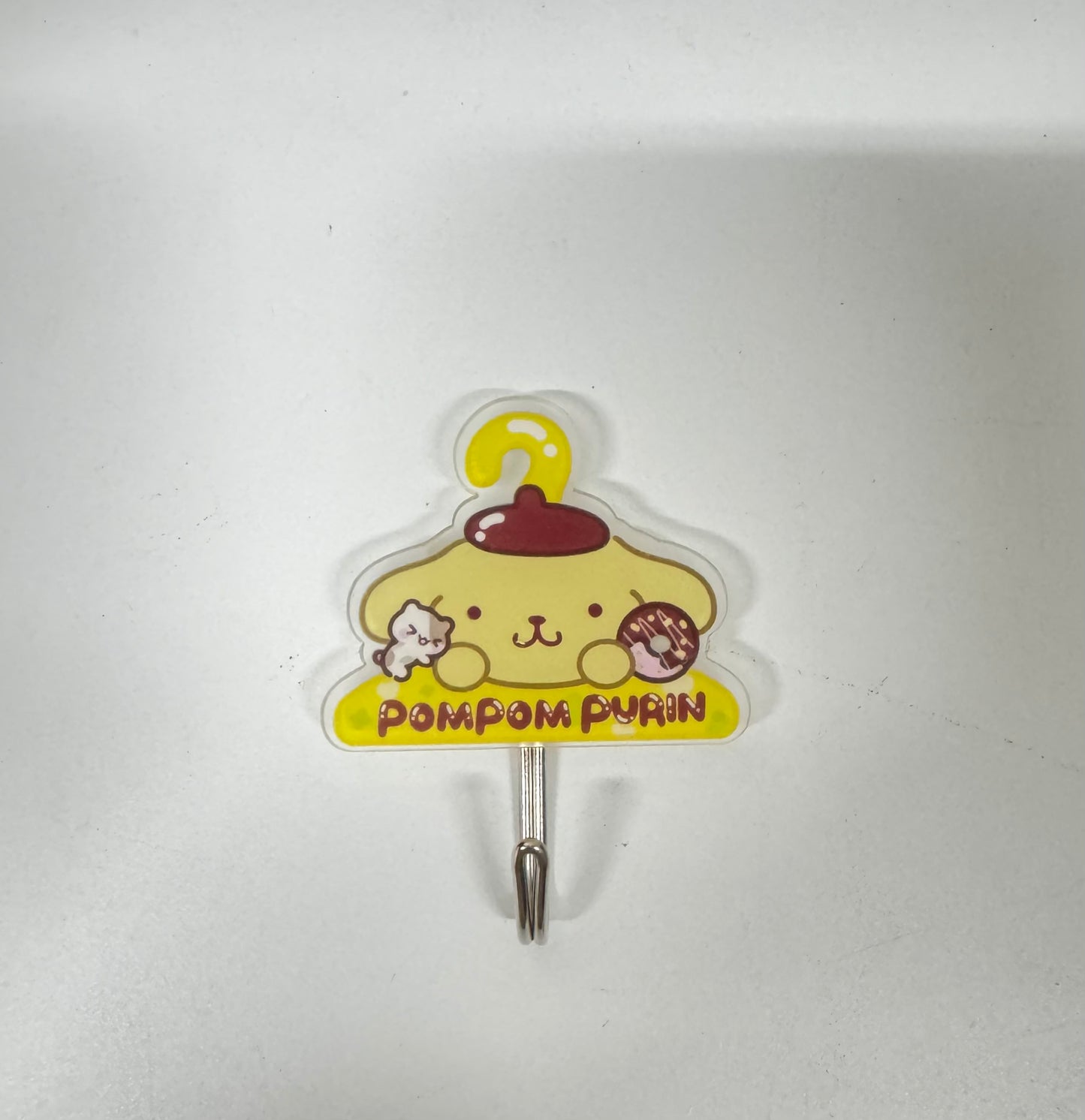 Japanese Cartoon Acrylic Traceless Hook | Hello Kitty My Melody Kuromi Cinnamoroll Pompompurin Pochacco Bad Badtz Maru Hangyodon -  Kawaii Style Lovely Decoration