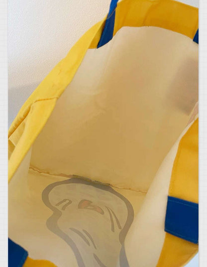 SPY Family Tote Bag | Peanut Yellow Tote Bag - Plush Collectable Toys Accessories