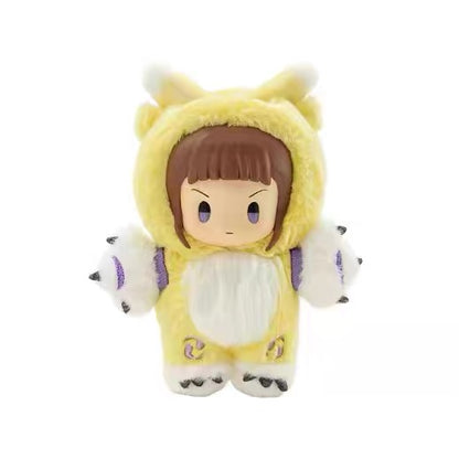 Miniso x Digimon Adventure Digital Monster Plush Keychain | King of Beast Tamers Digimon 003 - Plush Vinyl Keychain Pendant Blind Box