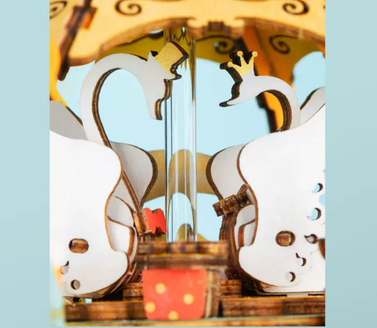 Craft Kits Wooden Music Box | Magic Fantasy Fairy Tale - DIY Handmade Mini World Miniature Gift