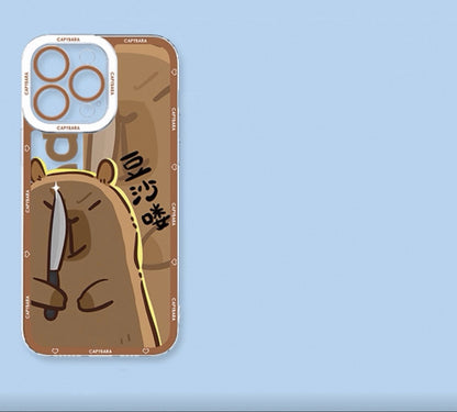 Cute Animal Capybara | Part2 8 Styles - iPhone Case PLUS SE2 XS XR X 11 12 13 14 15 16 16e 17 17e Pro Promax 12mini 13mini