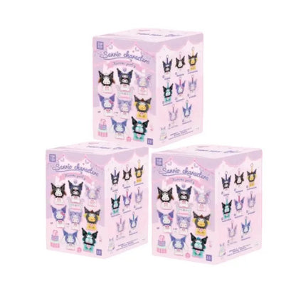 TopToy Sanrio Characters Kuromi Party | Hello Kitty My Melody Piano Kuromi Cinnamoroll Pompompurin Pochacco Hangyodon - Collectable Toys Mystery Blind Box