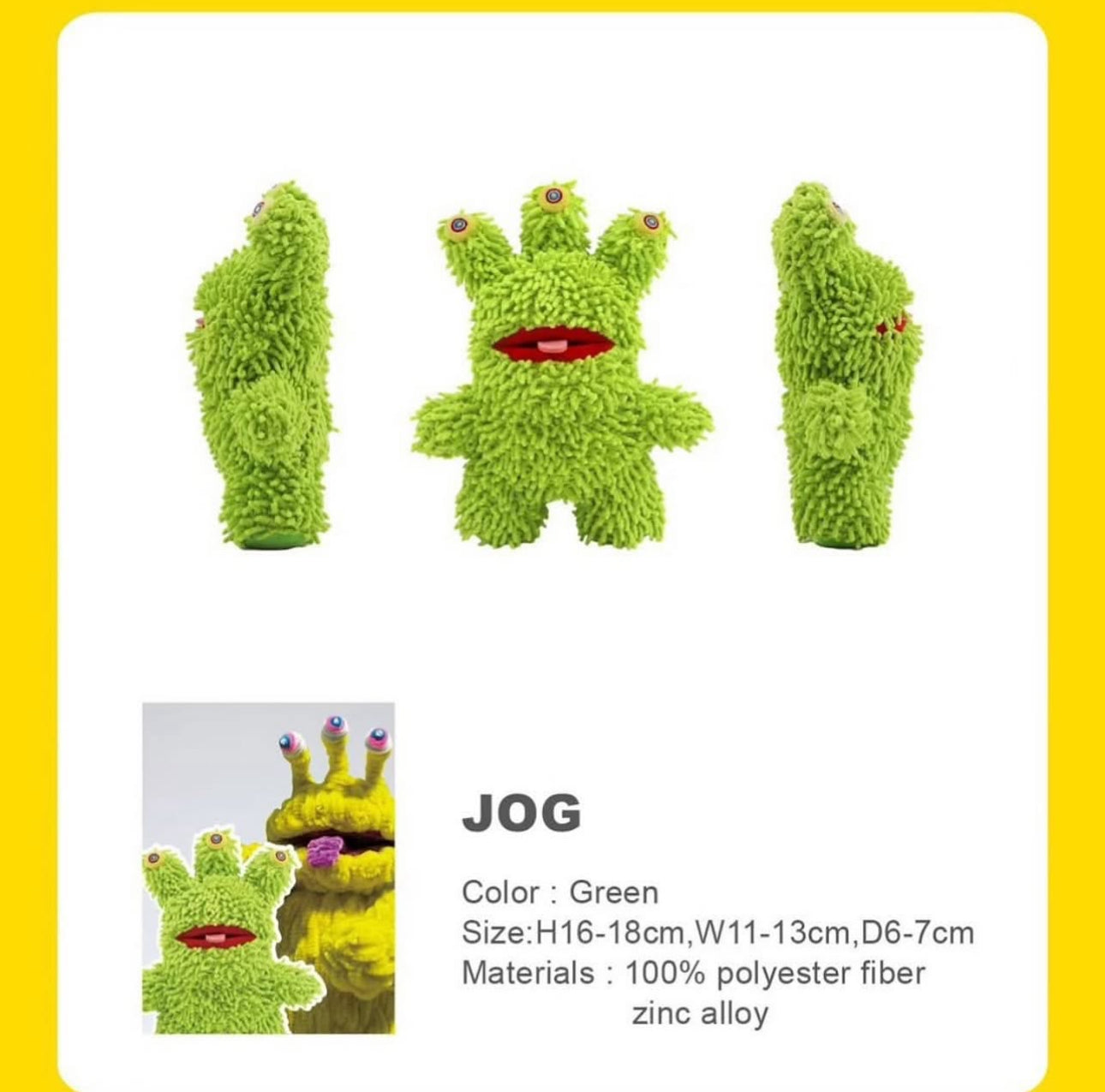 Japan Designer Mogols Toy Charm | Worker Alien twome Joe Slice