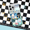 Japanese Cartoon Sanrio Boy Band Laser Case | Pochacco Keroppi Hangyodon Bad Badtz Maru AhirunoPekkle Tuxedosam - Phone Case Samsung Galaxy S26 S25 S24 S23 S22 S21 FE Ultra Edge