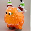 Thelittlehut Japan Artist t9g | Rangeas Rex Jr. Lollipop Orange - Sofubi Figure Soft Vinyl Rare