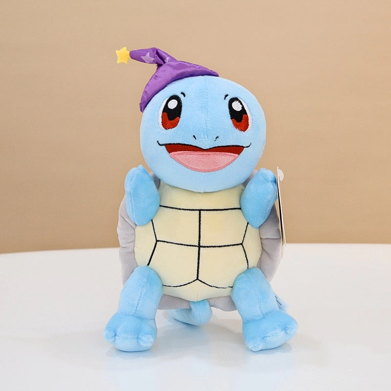 Japan Cartoon Pokemon Halloween Party 20-30cm Plush Doll | Bulbasaur Squirtle - Mascot Plush Doll Kawaii Decoration