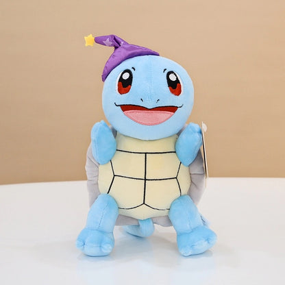 Japan Cartoon Pokemon Halloween Party 20-30cm Plush Doll | Bulbasaur Squirtle - Mascot Plush Doll Kawaii Decoration