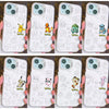 Japanese Cartoon Pokemon Matt & Silver Case Part3 | Pikachu Charmander Bulbasaur Squirtle Mimikyu Jigglypuff Mew 8 Styles - iPhone Case PLUS SE2 XS XR X 11 12 13 14 15 16 16e 17 17e Pro Promax 12mini 13mini