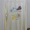 Korean Fashion Cute Garden Style Long-sleeved Sun Protection T-Shirt Series | Flower & Fruit - Kawaii Fashion Items