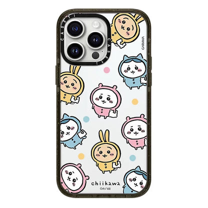 Japanese Cartoon ChiiKawa Phone Case | Pajamas Party 5 Case Styles - iPhone Case 12 13 14 15 16 17 Pro Promax