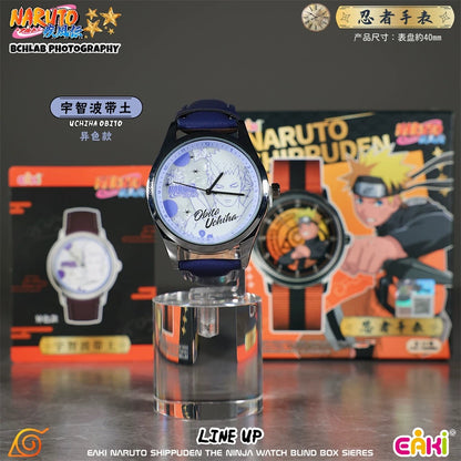 Eaki X Naruto Ninja Part 1 Watch Accessories Series | Naruto Shippuuden Naruto Sasuke Sakura Kakashi Minato Itachi Uchiha Madara Obito - Watch Collectable Toys Mystery Blind Box