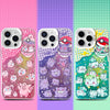 Japanese Cartoon Pokemon UFO Laser Case | Jigglypuff Gengar Bulbasaur - iPhone Case 11 12 13 14 15 16 16e 17 17e Pro Promax