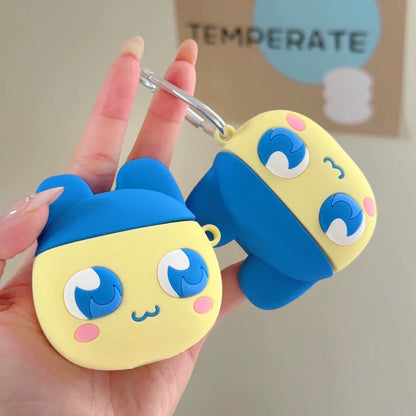 Japanese Cartoon Tamagochi | Mametchi - Tamagot AirPods AirPodsPro AirPods3 AirPods4 Case KawaiiGiftLand