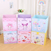 Japanese Cartoon Lovely Square Storage Box | Hello Kitty My Melody Kuromi Little Twin Stars Cinnamoroll Pompompurin - Bedroom Girl Gift