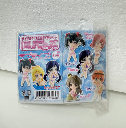 Japanese Anime Love Live! School Idol Project 2.5 Deluxe Summer Version | Honoka Kousaka - 2013 Retried Mini Figure Collectable Toys Mystery Blind Box