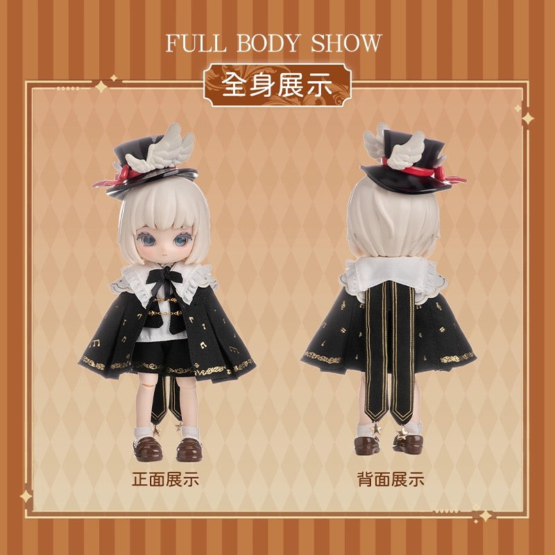 Simon Toys Cosplay Doll Outfits Set Symphony Performer | Sonata of the Night - Original Outfits 1/12 ob11 11cm BJD Doll Ball Joint Doll