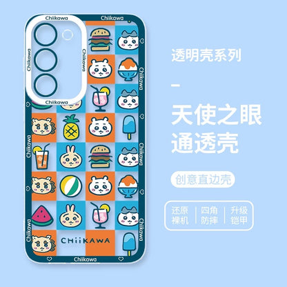 Japanese Cartoon ChiiKawa iPhone Case | Summer Time & Bee Colour Ver 8 Styles - Phone Case Samsung Galaxy S26 S25 S24 S23 S22 S21 FE Ultra Edge