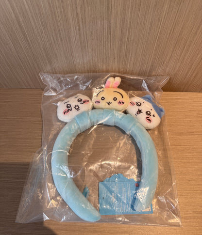 [Limited] ChiiKawa X Miniso Hot Summer Series | ChiiKawa Hachiware Usagi Cute Plush Doll Icon Headband - Kawaii Items Room Decoration