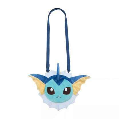 Japan Cartoon Pokemon Eevee Evolution Series Cute Plush Shoulder Bag | Eevee Vaporeon Jolteon Flareon Espeon Umbreon Leafeon Glaceon Sylveon - Evolve Anime Collectable Kawaii Item