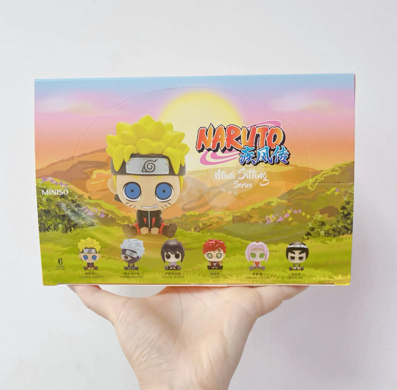 Miniso X Naruto Ninja Mini Sitting Part 1 Series Limited Edition | Naruto Shippuuden Naruto Sasuke Sakura Kakashi Gaara Lee -  Figure Keychain Collectable Toys Mystery Blind Box KawaiiGiftLand