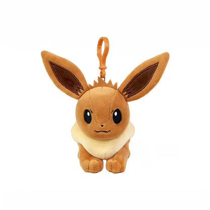 Japan Cartoon Pokemon Eevee Evolution Series Laying Plush Keychain | Eevee Vaporeon Jolteon Flareon Espeon Umbreon Leafeon Glaceon Sylveon - Evolve Anime Collectable Kawaii Item