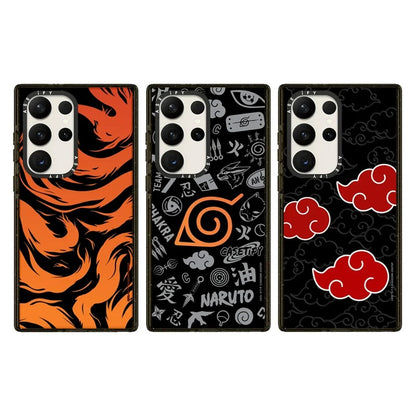 Japanese Cartoon Ninja Naruto | Kurama Nine Tails Ninja Icon Itachi - Phone Case Samsung Galaxy S24 S23 S22 Ultra