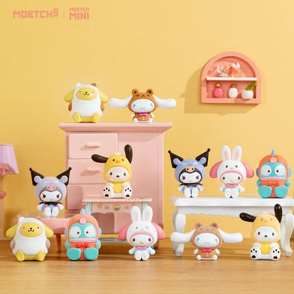 Sanrio Characters Animals Crossing Mini Series | My Melody Kuromi Cinnamoroll Pompompurin Pochacco Hangyodon - Kawaii Collectable Toys Toy Collection