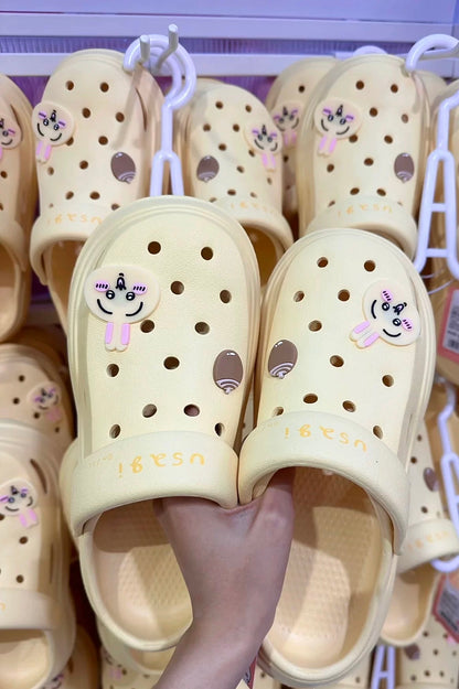 ChiiKawa X Miniso | ChiiKawa Hachiware Usagi DIY Slippers - Kawaii items Cute Shoes