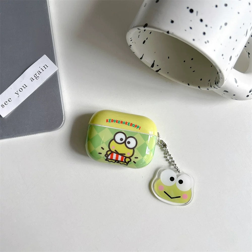 Japanese Cartoon KP  KeroKeroKeroppi Keroppi AirPods AirPodsPro AirPods3 Case