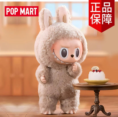 Popmart The Monster Exciting Macaron Series Limited Edition | Labubu Vinyl Face Plush Doll Figure Keychain - 15cm Kasing Lung Zimomo Labubu Toy Collection