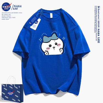 Japanese Cartoon ChiiKawa Casual Style T-Shirt Series | Hachiware Yeah - Kawaii Fashion Items