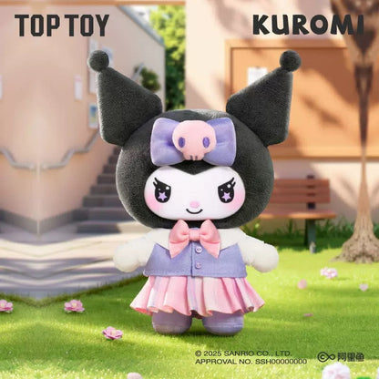 TopToy Sanrio Characters Kuromi | School Life Uniform - Collectable Toys Mystery Blind Box KawaiiGiftLand