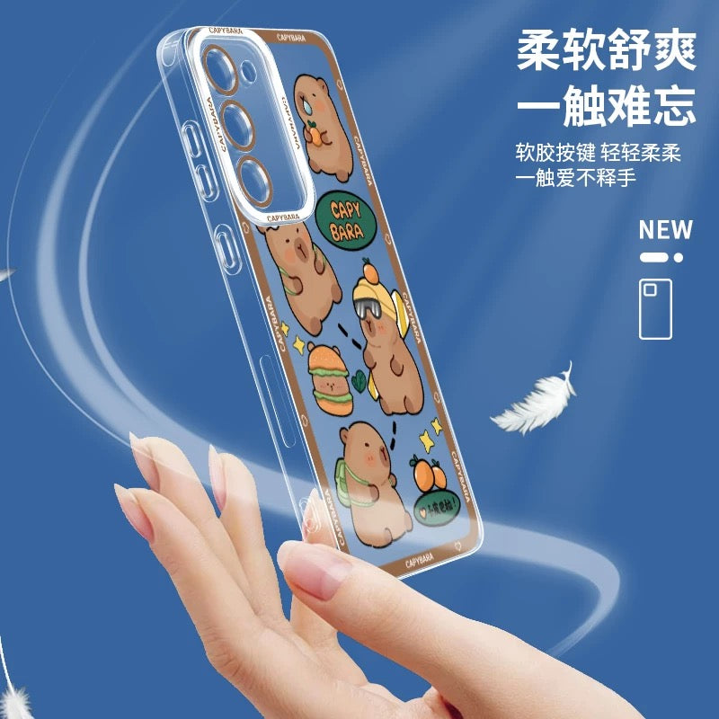 Cute Animal Capybara | Part3 8 Styles - Phone Case Samsung Galaxy S26 S25 S24 S23 S22 S21 FE Ultra Edge