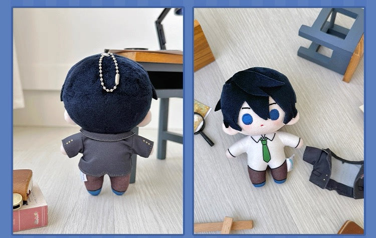 Japanese Anime Free! Iwatobi Swim Club Uniform Keychain | Haruka Makoto Rin Sosuke Cute Kawaii 10cm Q Bean Doll - Cute Kawaii Item