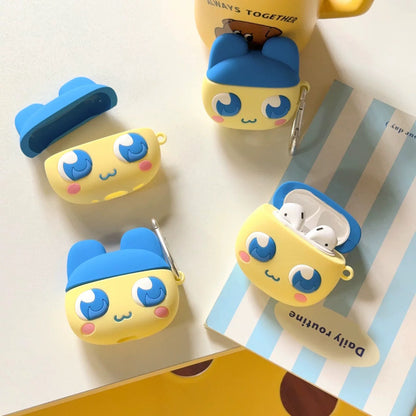 Japanese Cartoon Tamagochi | Mametchi - Tamagot AirPods AirPodsPro AirPods3 AirPods4 Case KawaiiGiftLand