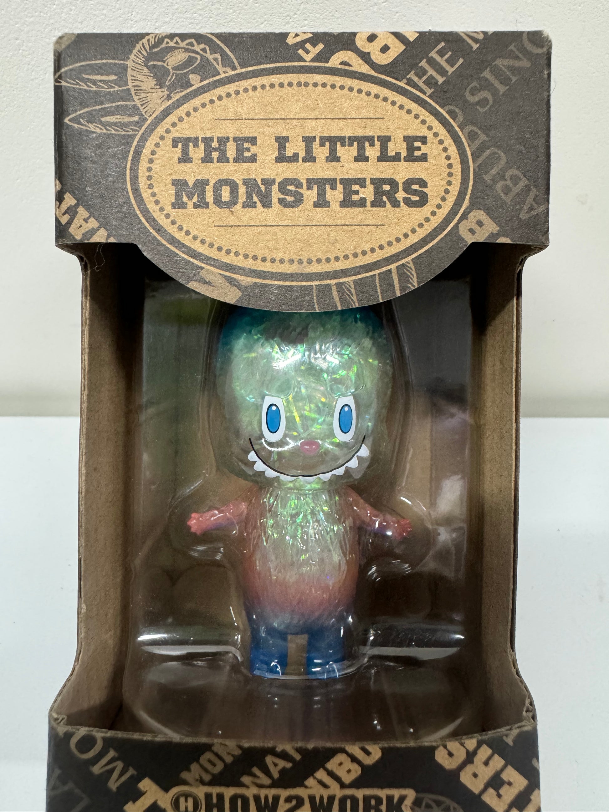 How2work Mini Labubu Glitter Blue Japan ver Limited Edition Retired Ra ...