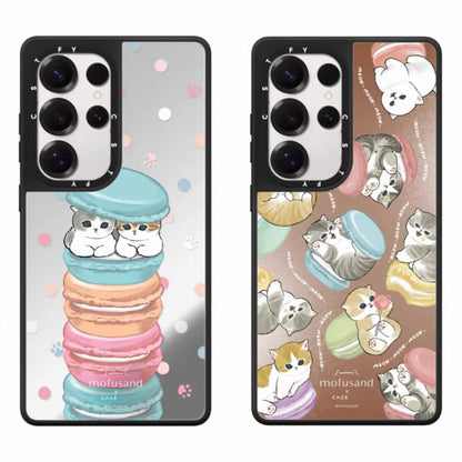 Cute Cartoon Mofusand | Macaron Style Lovely Cat - Phone Case Samsung Galaxy S25 S24 S23 Ultra