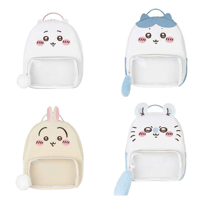 [Per-order] Japan ChiiKawa Chiikawa Land Series | ChiiKawa Hachiware Usagi Momonga Cute Face Backpack - Kawaii items Room Decoration