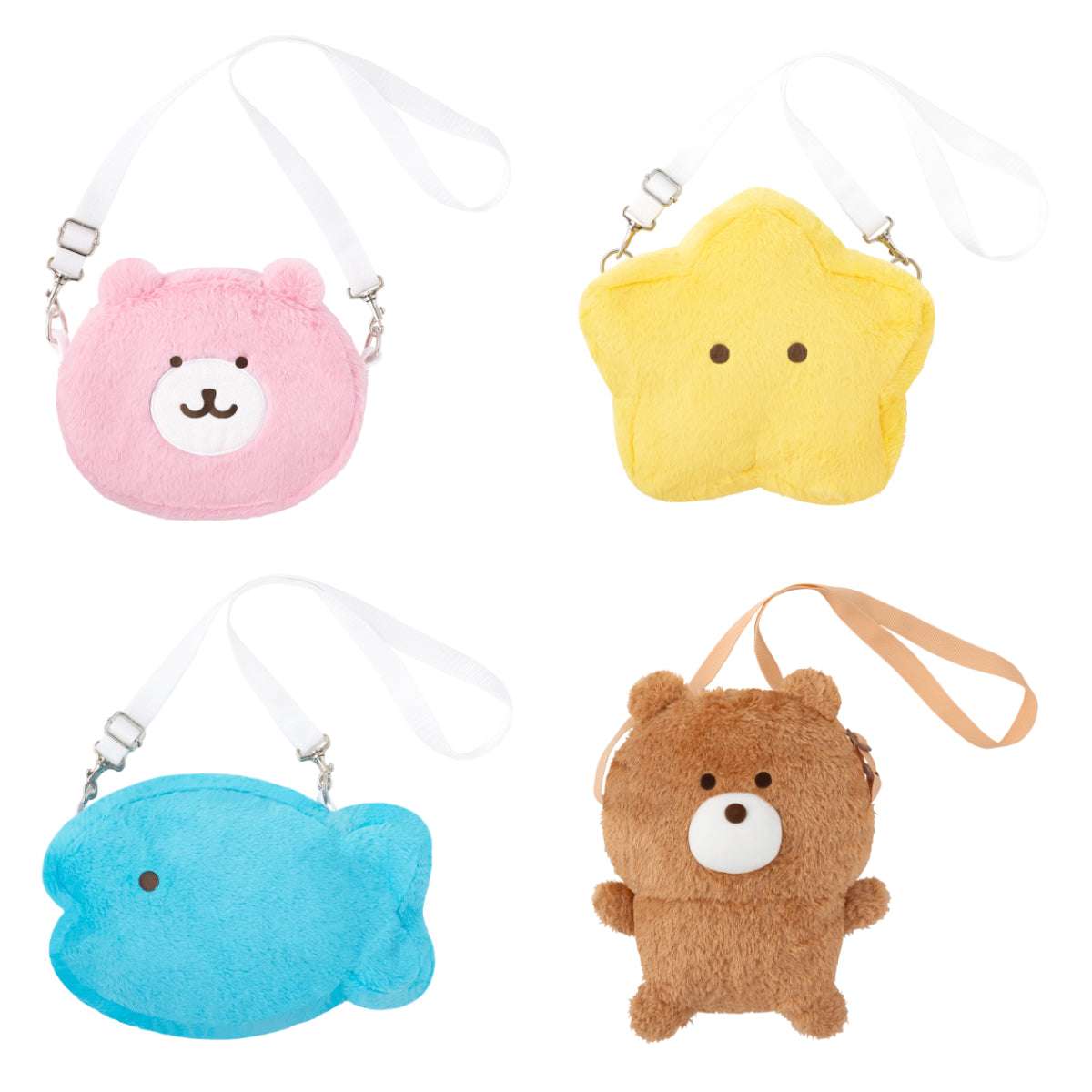 [Per-order] Japan ChiiKawa Chiikawa Land Series | ChiiKawa Hachiware Usagi Bear Props Shoulder Bag - Kawaii items Room Decoration