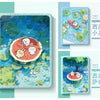 Japanese Cartoon ChiiKawa 360 Swivel Silicone iPad Case | Chiikawa Hachiware Usagi with Watermelon - iPad Mini 4,5,6/ iPad Air 4/ iPad Pro
