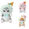 MINISO X モフサンド アイスクリームシリーズ | モフサンド アイスクリームコーンコスチューム ねこぬいぐるみ - かわいいアイテム 部屋飾りドール