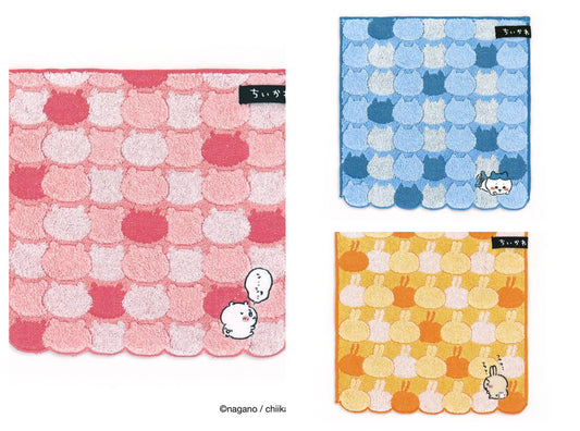 Japan ChiiKawa | ChiiKawa Hachiware Usagi Cute Icon Handkerchief Hand Towel - Kawaii Cute Item