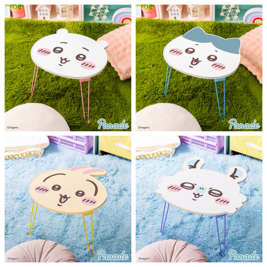 Japan ChiiKawa | ChiiKawa Hachiware Usagi Momonga Icon Folding Mini Table - Kawaii items Room Decoration