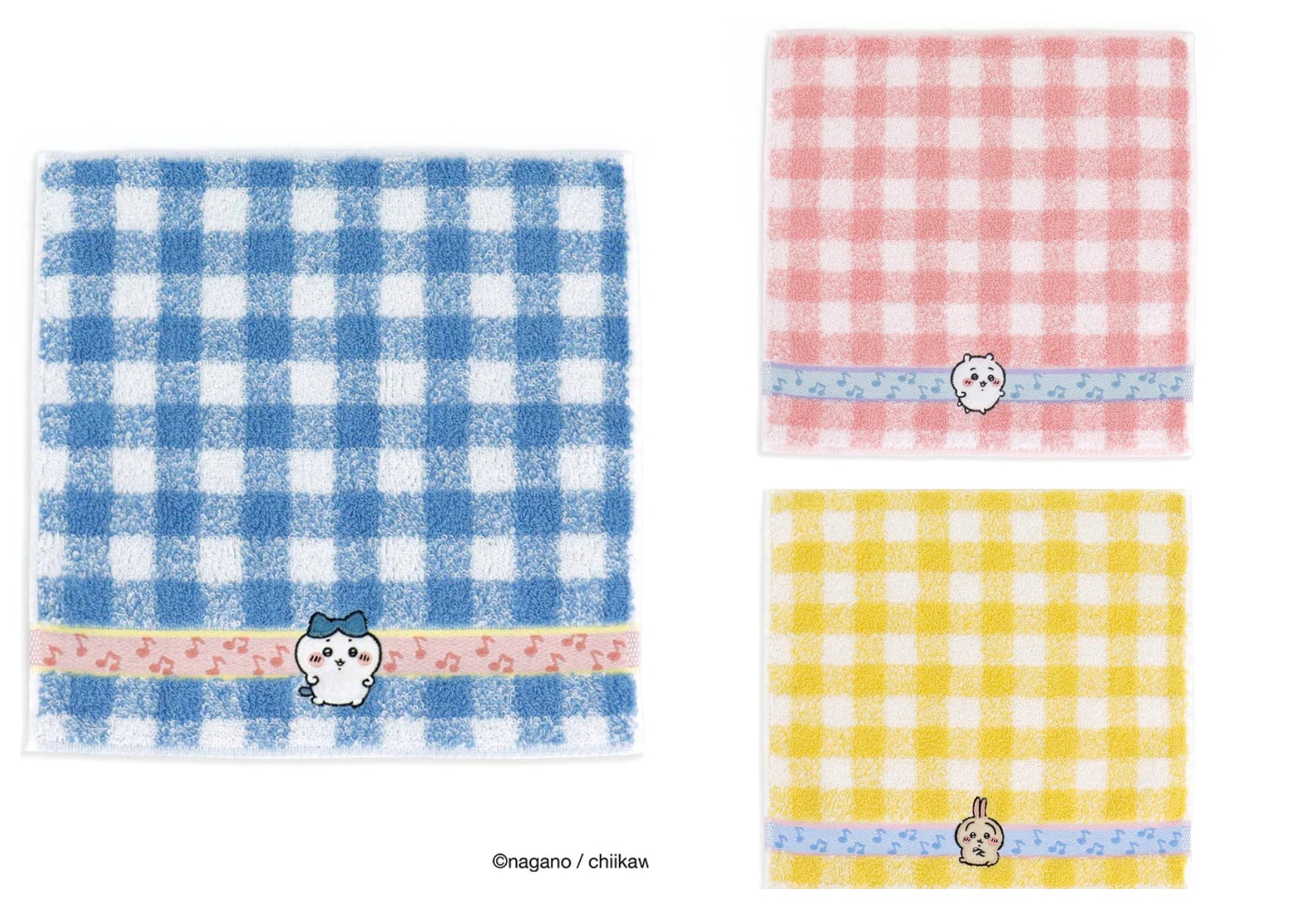 Japan ChiiKawa Melody series | ChiiKawa Hachiware Usagi Melody Series handkerchief - Kawaii cute Item Decoration