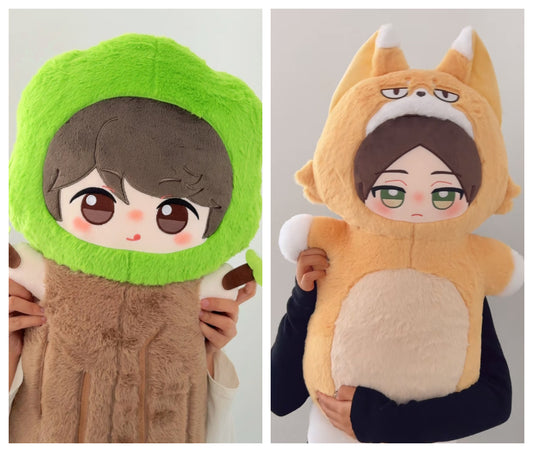 [Pre-Order] Japanese Anime Haikyu!! Fan Work Version | Toru Oikawa Rintaro Suna in Animal Costume Cute Kawaii Cushion - Cute Kawaii Room Decoration Item