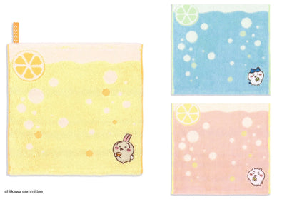 Japan ChiiKawa Eating Lemon Series | ChiiKawa Hachiware Usagi Eating Lemon series handkerchief - Kawaii cute Item Decoration