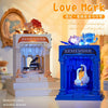 Mini Block Building Romantic Love Mark | Swan Paino - with LED Lights DIY Valentine Wedding Handmade Gift