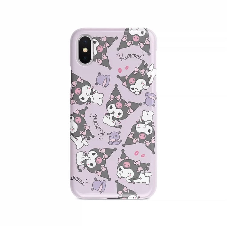 Japanese Cartoon Full Kuromi iPhone Case 7 8 PLUS SE2 XS XR X 11 12 13 14 15 Pro Promax 12mini 13mini