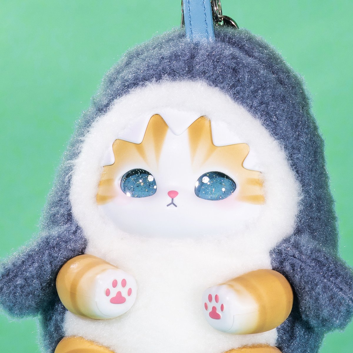 Japan Mofusand Kiramekko Animal Series | Mofusand Cute Plush Doll with Plastic Face Keychain - Kawaii items Room Decoration Doll