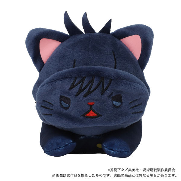 MOVIC X Jujutsu Kaisen | Yuji Megumi Nobara Satoru Kento with Cat Cute Kawaii Lay Down Doll - Cute Kawaii Item - KawaiiGiftLand